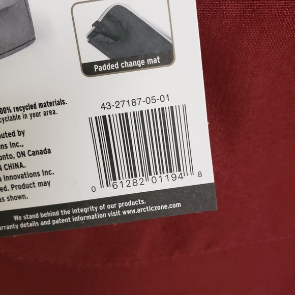 NEW! Fulton Bag Co. Diaper Bag Backpack with Removeable Jumpsack & Changing Pad - Picture 6 of 7